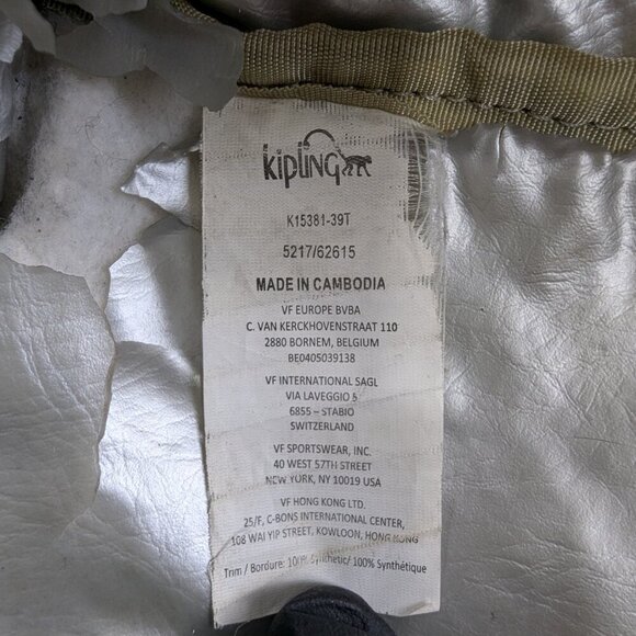 Authentic Kipling Miyo Lunch bag Blue - Used - Great Condition - Quick Ship - Picture 11 of 16